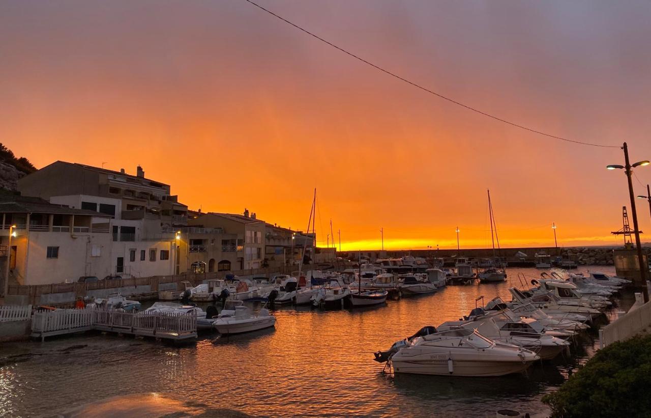 Authentique T3 Calme Entre Mer Et Calanques Marsiglia Esterno foto